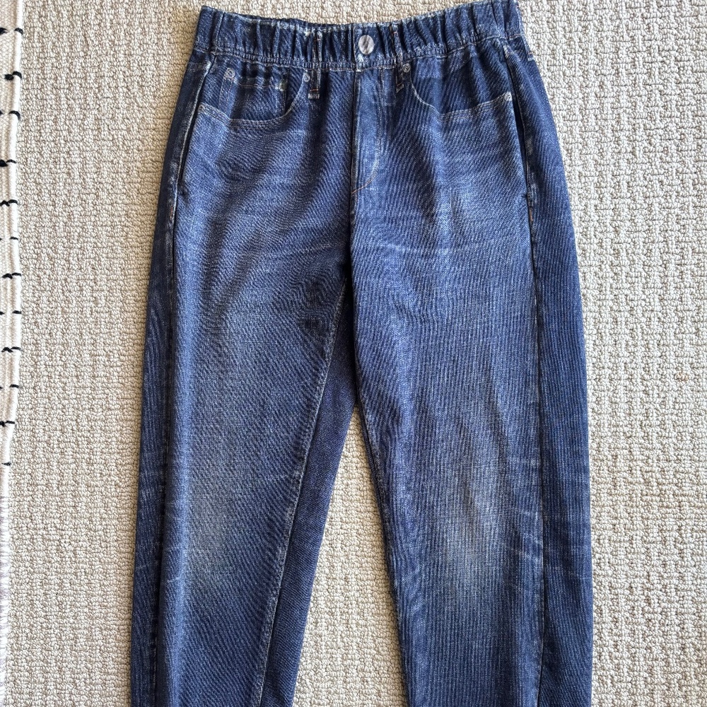 Rag and Bone Miramar "Denim"Joggers. Small
